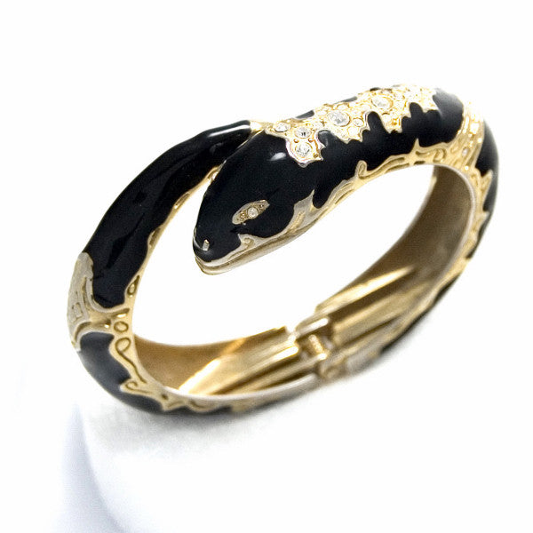 Antique Gold Snake Bracelet  Gold snake jewelry, Snake bracelet, Gold snake
